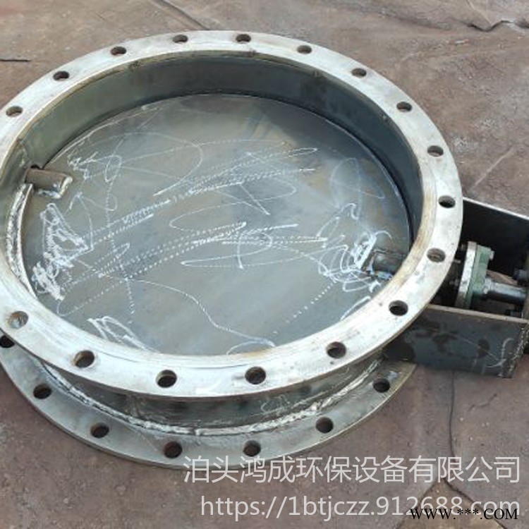 通风蝶阀 鸿成环保 矩形通风蝶阀 方口执行器调节阀 货源充足图1