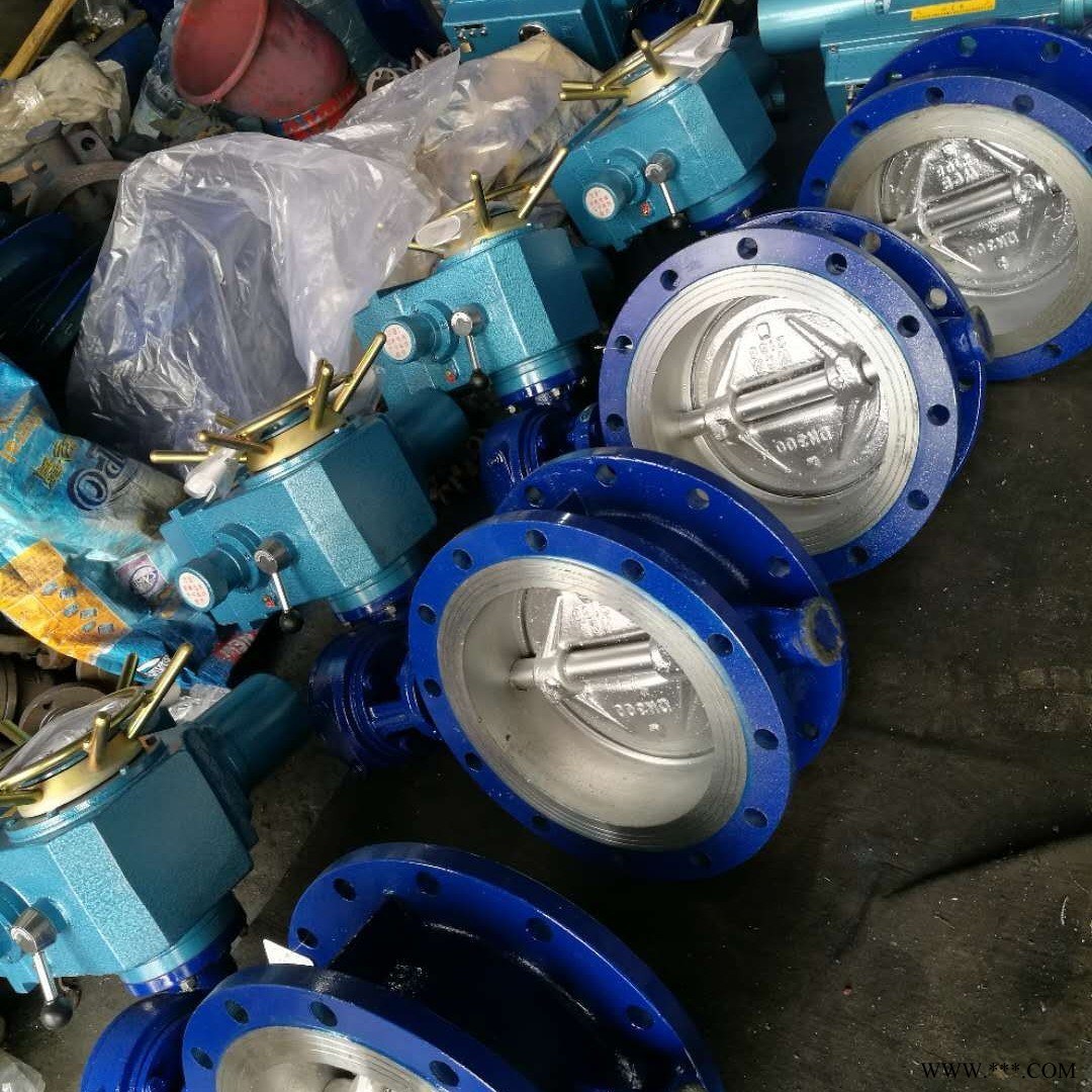 温州万豪阀门 专业制造大口径大型阀门 电动蝶阀 D943H-2.5C DN2200 手动3偏心煤气蝶阀 使用 大量现货图1
