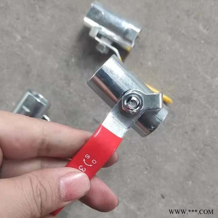 批发六分气包排水阀  除尘气包排气阀 各种除尘球阀  除尘器进出球阀图1