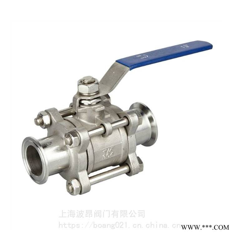 供应Q81F三片式快装球阀 三片式快装带平台球阀 快装球阀价格图1
