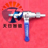 优质供应气源焊接式球阀  YZ9-1QG Y1-PN1.6Mpa-G3/4双卡套式球阀 针型阀量大从优 天日仿美球阀图1