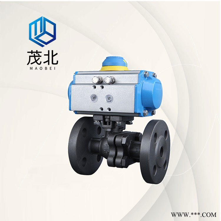 上海茂北/Maobei防爆气动对夹V型球阀Q671F气动调节球阀零泄漏球阀图1