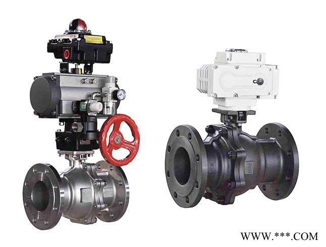 KC8520D、电动固定球阀、Control Valve、法兰固定球球阀图1