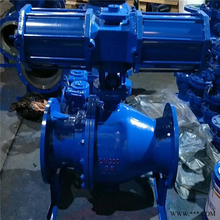 Q647MF-6C DN200 喷碳化钨球阀气动高温球阀-兴业县阀门图1