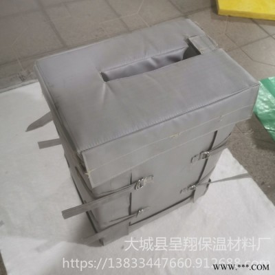 呈翔 阀门保温套 球阀保温套 可拆卸设备保温套  耐高温阀门保温套