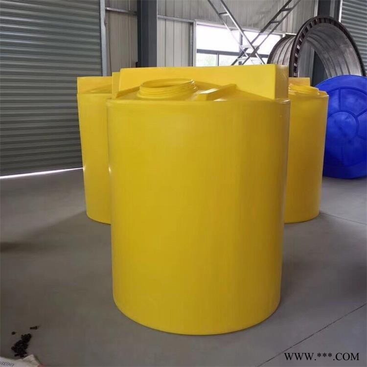 尿素加药箱批发出售 辰煜供应2吨塑料搅拌桶带电机 可安装液位计球阀