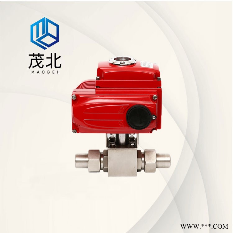 上海茂北/Maobei,电动法兰球阀Q941F,铸钢电动球阀,球阀厂家图1