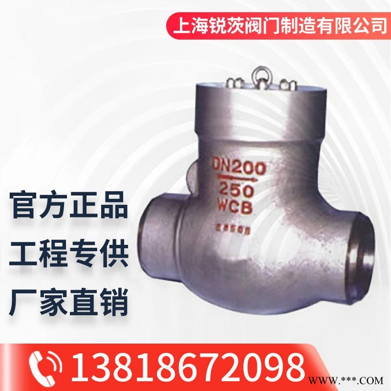 H64Y H64H电站旋启式止回阀 旋启式电站止回阀DN25-DN300 焊接止回阀图1