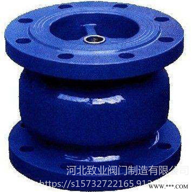 铸铁法兰止回阀 致业阀门 欢迎选购 HC41X消声止回阀 立式止回阀 型号齐全图1