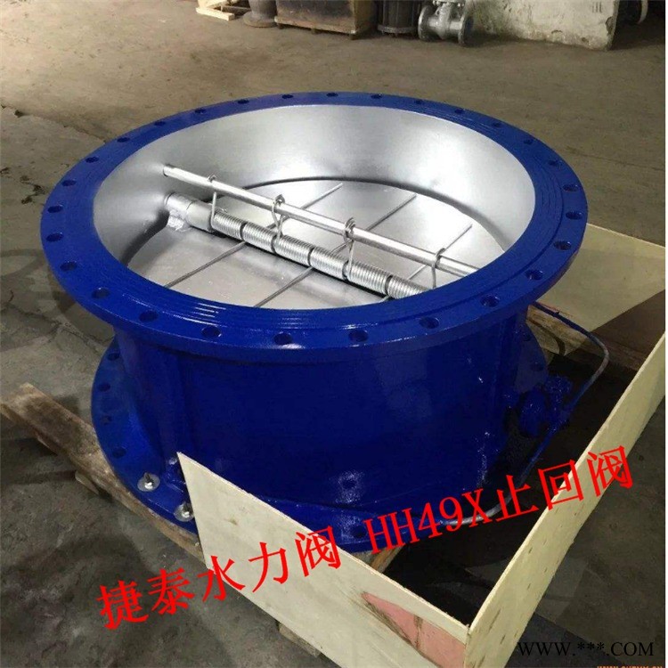供应微阻缓闭蝶式止回阀 HH49X-16C DN250 HH48X微阻缓闭止回阀图1