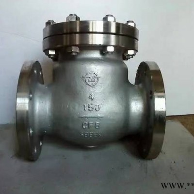 美标止回阀H44W-600LB DN8‘’美标止回阀规格型号、结构尺寸