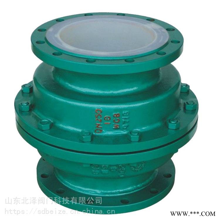 供应立式衬氟止回阀H42F46 铸钢不锈钢衬四氟止回阀图1