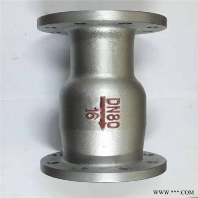 H42M-16CDN150铸钢静音式卧立两用止回阀蒸汽式法兰止回阀内江阀门经销商
