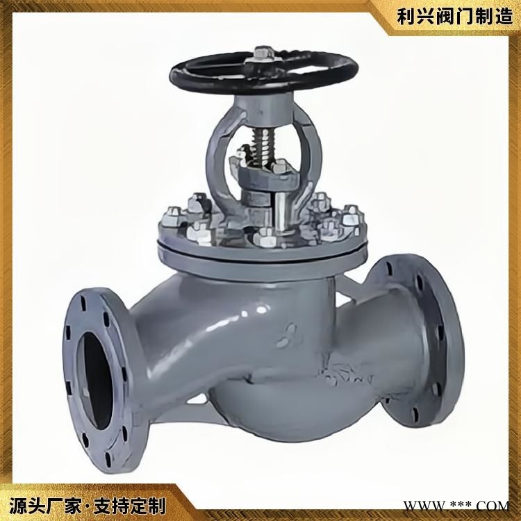 上海利兴 GBT585船用法兰式铸铁铸钢截止止回阀 规格型号齐全图1