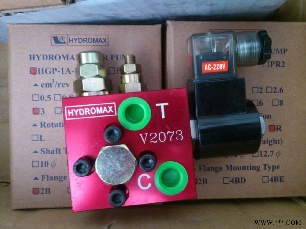 台湾新鸿HYDROMAX电磁阀V2068电动止回阀图1