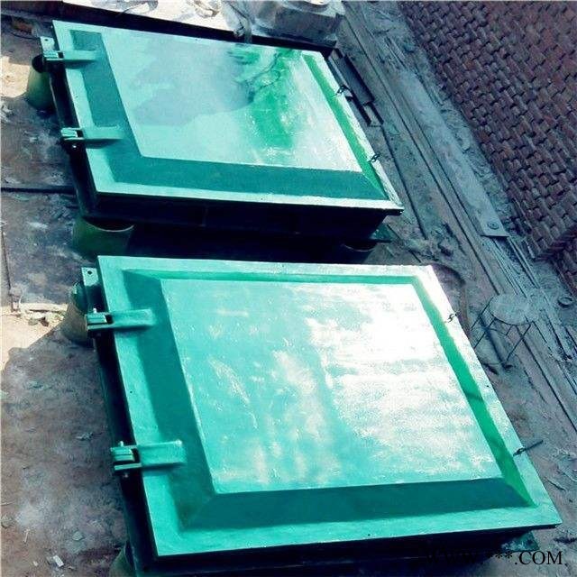 运宇水利直销DN1000玻璃钢方拍门  止回阀拍门 玻璃钢拍门