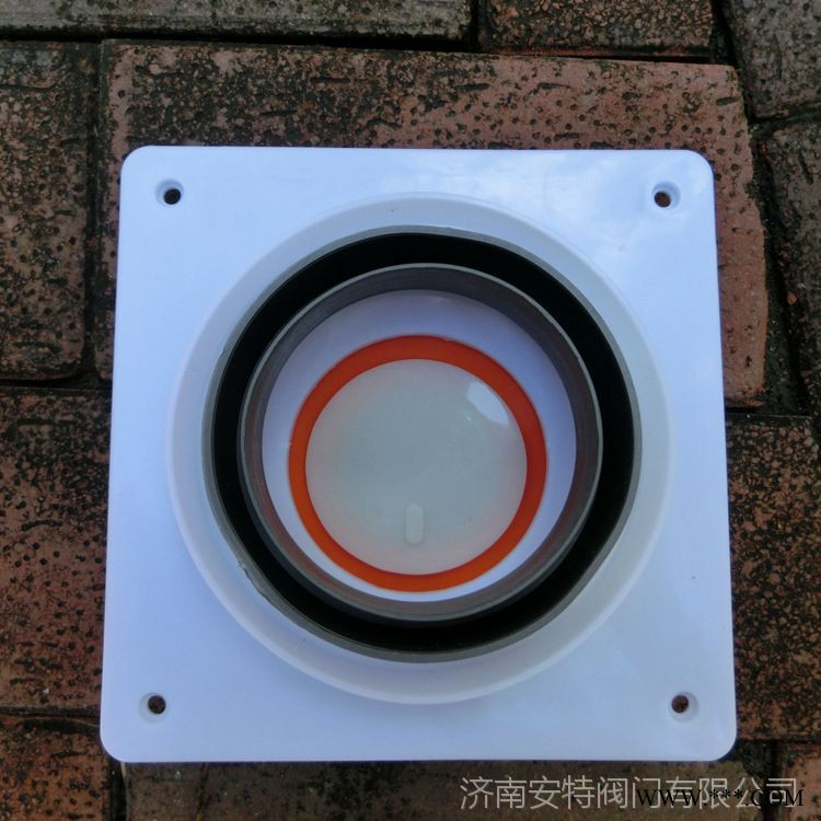 安特远卫生间换气扇止逆阀厕所排气道防返味、臭味止回阀多用风口图1