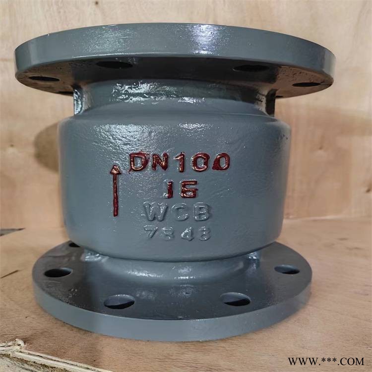 H42H-16C DN100硬密封防倒流立式止回阀-规格型号图1