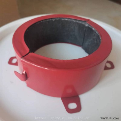 消防认证不锈钢阻火圈 PVC管道阻火圈 楼房排水管阻火圈 消防管道110防火圈 烟道止回阀