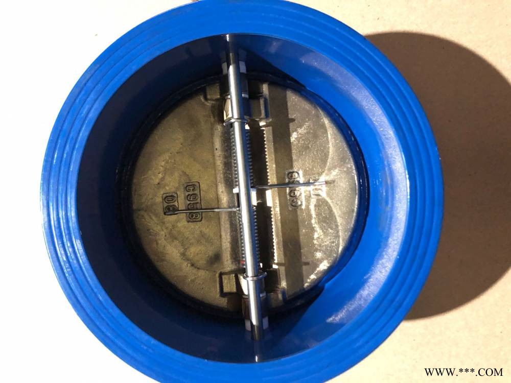 双板蝶式止回阀厂家 密封性强DH77X-16图1