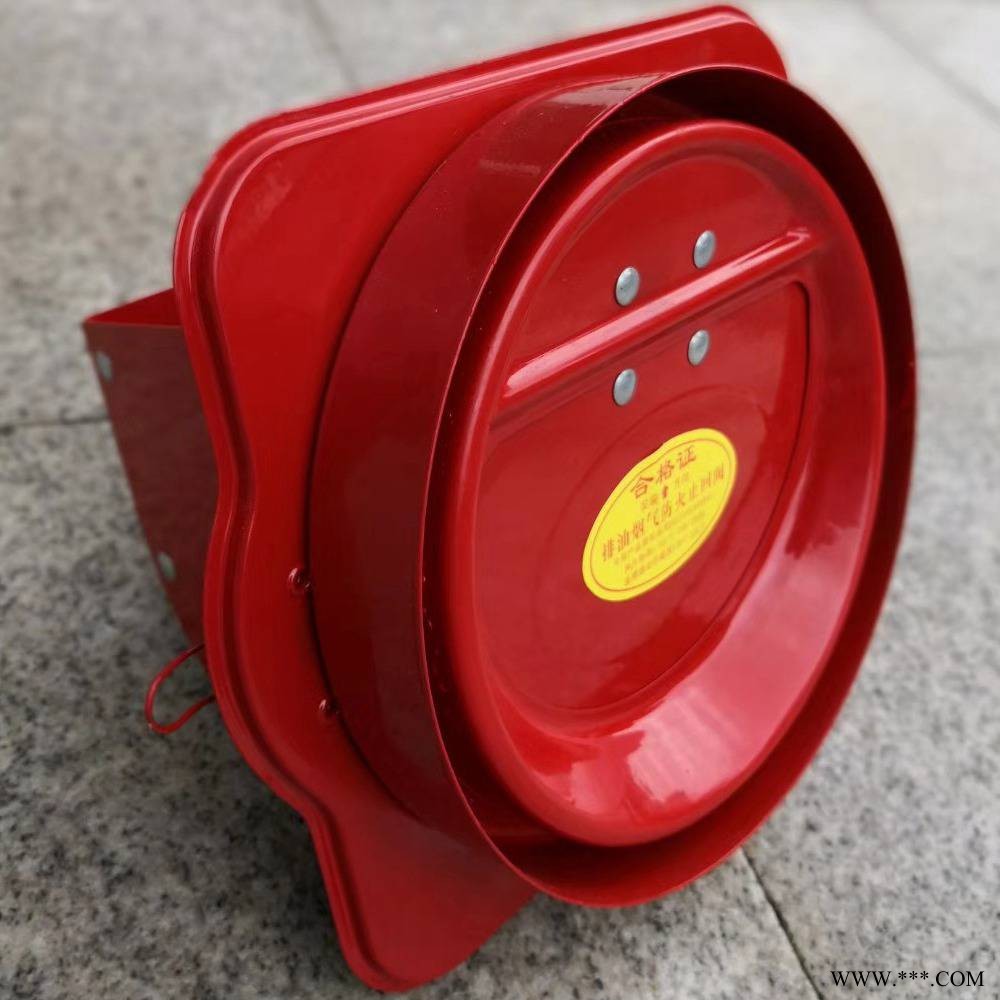 临沭阀门180mm160mm多用直径 导流式烟道止逆阀 排烟道防火止回阀图1