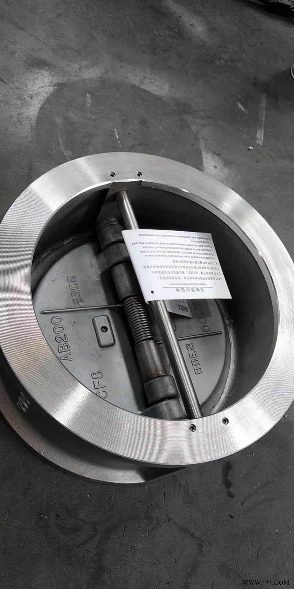 欧业 软密封DH76X对夹蝶式止回阀图1