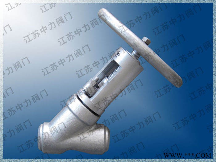 Y型截止阀-J65Y型截止阀-直流式Y型截止阀图1