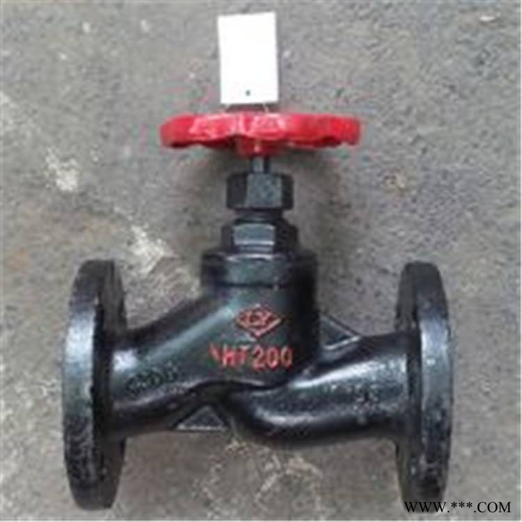 J41T-16DN65油品管道专用铸铁截止阀法兰低压截止阀普中阀门经销商图1