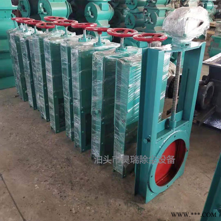 昊瑞供应 DN-300插板阀 手动 电动插板阀 方口 圆口污水截止阀 法兰连接闸板阀 不锈钢刀闸阀图1