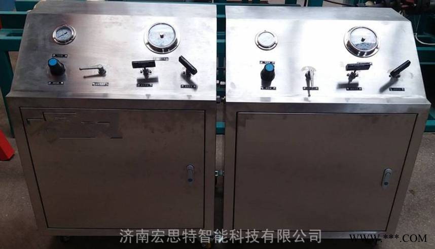 高压空气截止阀密封性试验机 40MPa外螺纹截止阀强度试验机 船用检测设备宏思特图1