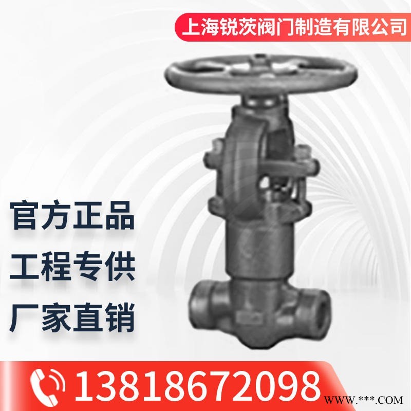 J61Y锻钢自密封截止阀 DN15 20 25 32 40 50内螺纹丝口 蒸汽用900Lb-2500Lb图1