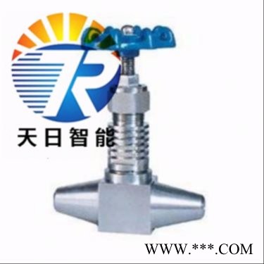 厂家直销 聊城锅炉一次门高温高压电站焊接截止阀J61Y-P54-170V DN25，电站针型阀  商人节图1