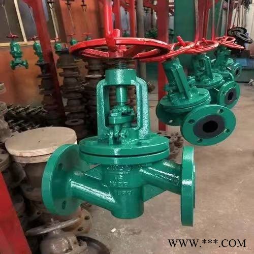 J41J-10C DN300衬胶截止阀在管道上不能做节流用图1