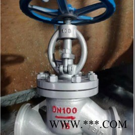 显沃牌·焊接截止阀J61H―16C·DN100图1