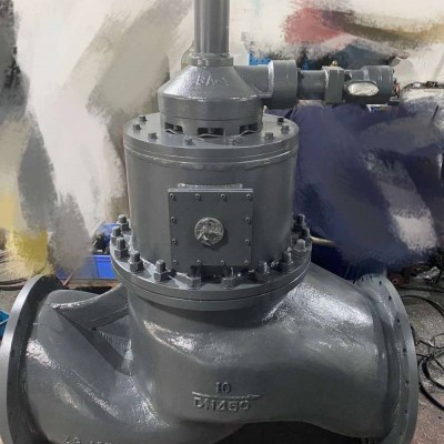 GB/T584船用铸钢法兰式多回转液压液动截止阀带开关指示带船级社证书