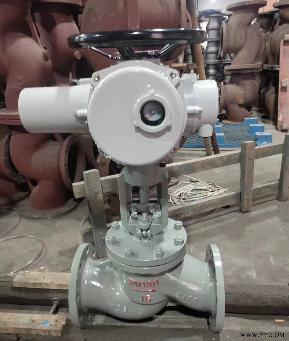 J941H-40C DN100法兰连接电动截止阀适用于公称压力PN16～PN160图1