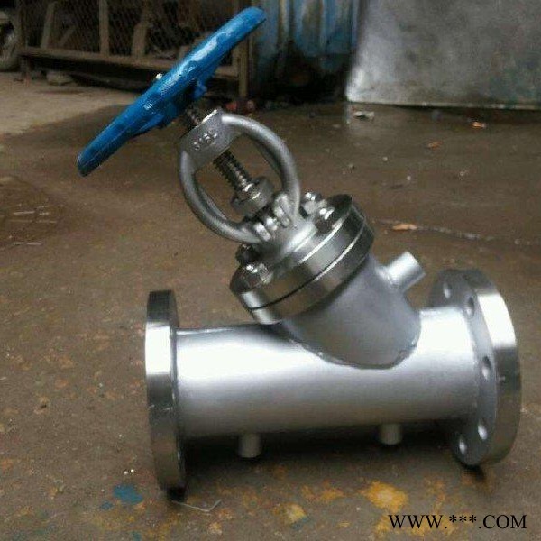 浙江威盾阀门厂家供应BJ45W-16RL不锈钢316L直流式保温截止阀