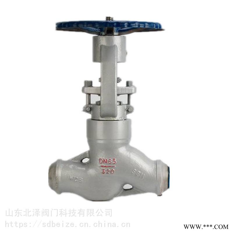 供应J61H/Y高温高压对焊截止阀 PN200 PN320 P54/100V P57/170V焊接