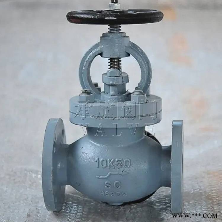 JIS F7319船用日标10K铸钢直通/球形截止阀 可带ABS产品证书