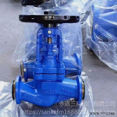 三科厂家直销WJ41H波纹管焊接截止阀、波纹管截止阀、德标波纹管焊接截止阀、不锈钢焊接波纹管截止阀