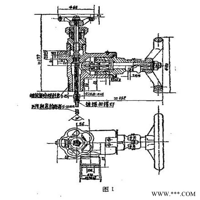 上海质邦阀门制造CB561-1977 Pg160空气瓶截止阀图1