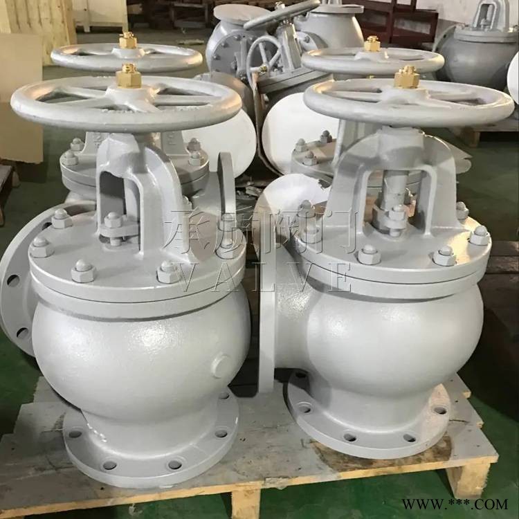 JIS F7308船用日标10K铸铁直角/角式截止阀 可带NK产品证书图1