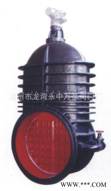 Z948T-10　电动暗杆平行双闸板闸阀　大口径闸阀　国标重型闸阀  温州万豪阀门专业生产各种大型铸铁闸阀图1