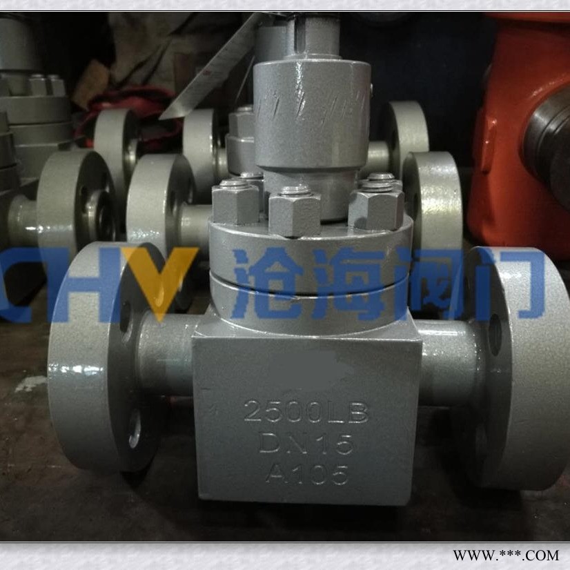 CHV沧海CHZF43F101-420锻钢平板闸阀/超高压平板闸阀/法兰式锻钢平板闸阀/锻钢手动平板闸阀/高压锻钢平板阀图1