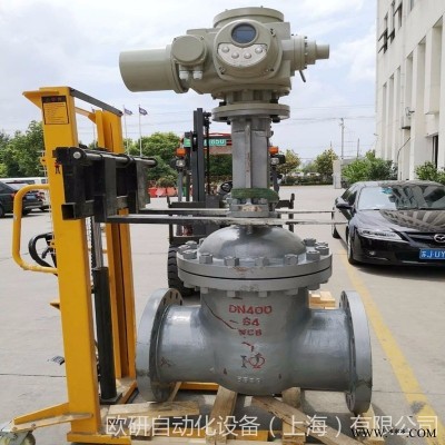 欧研自动化 电动硬密封耐磨闸阀 Z941H-16C 电动法兰铸钢闸阀耐磨闸阀硬密封闸阀