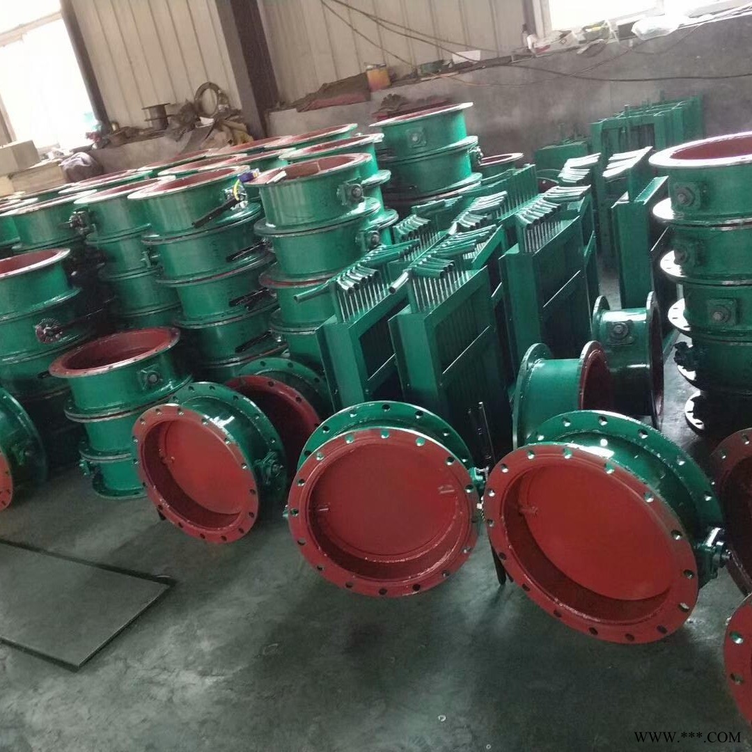 供应订购200气动圆口插板阀  气动单双向插板阀又称手动刀型闸阀，刀形闸阀