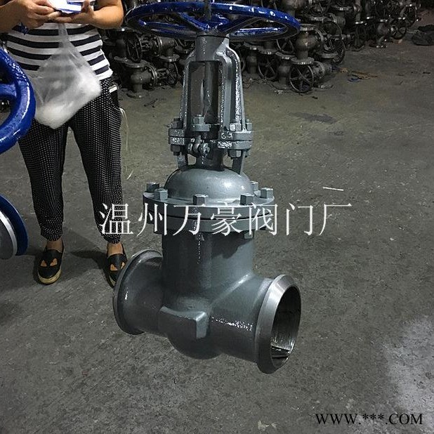 温州万豪阀门 制造/焊接闸阀/Z61H-16C/25C/对焊闸阀/铸钢不锈钢硬密封  高品质厂家批发 大量现货图1