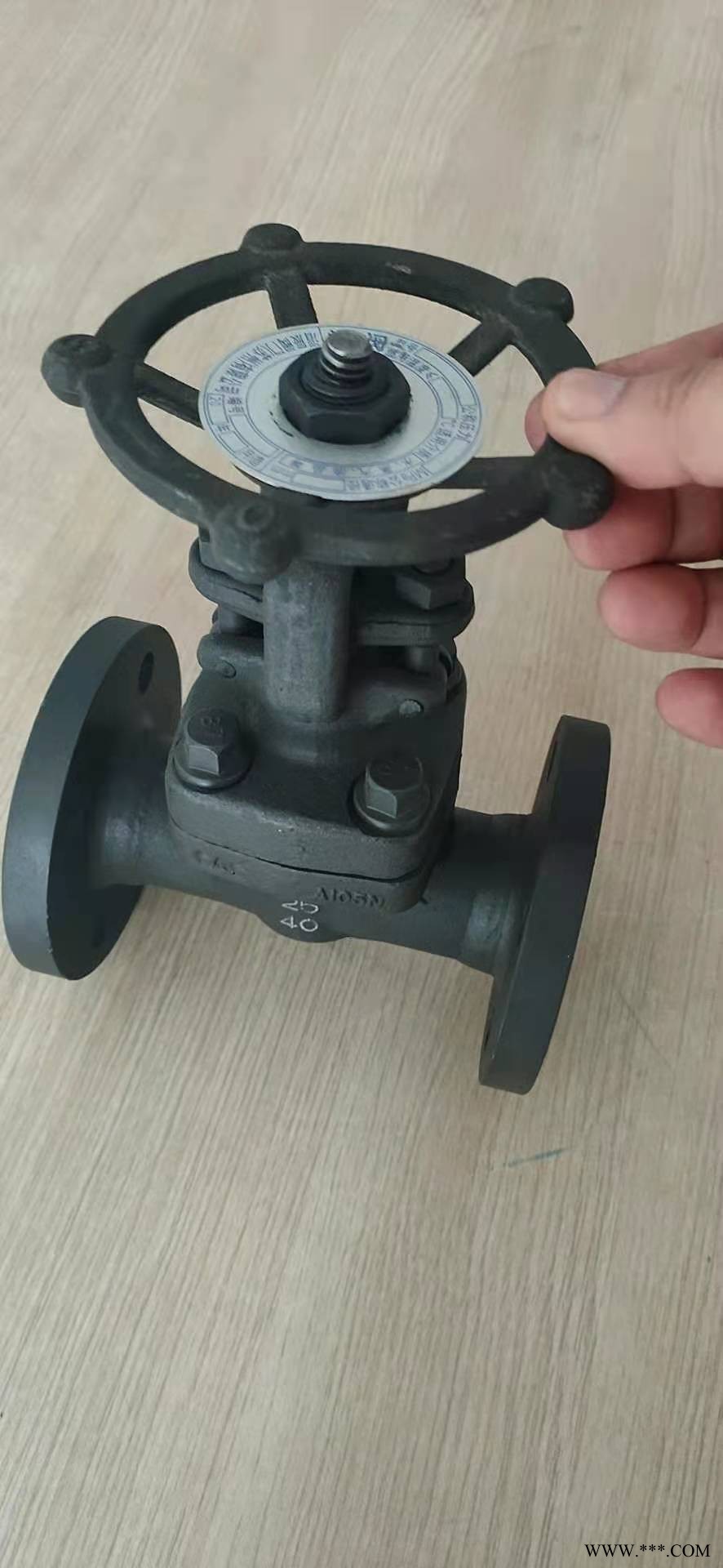 滔辰明杆硬密封防护闸阀 Z45T防护闸阀可定制图1