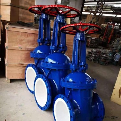 厂家直销 Z41F46衬氟闸阀 电动衬氟闸阀价格
