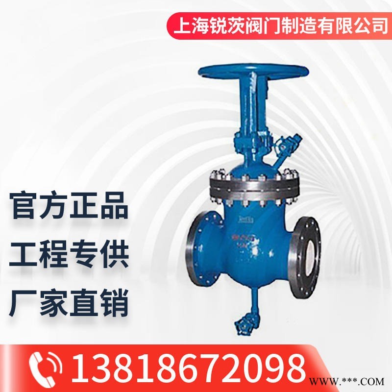 Z1仿、Z2仿系列带吹扫孔闸阀 水渠闸门U型渠闸板水闸 带吹扫孔闸阀 锐茨阀门图1